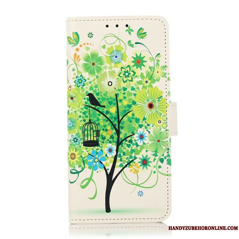Fodral Samsung Galaxy S21 FE Blommande Träd