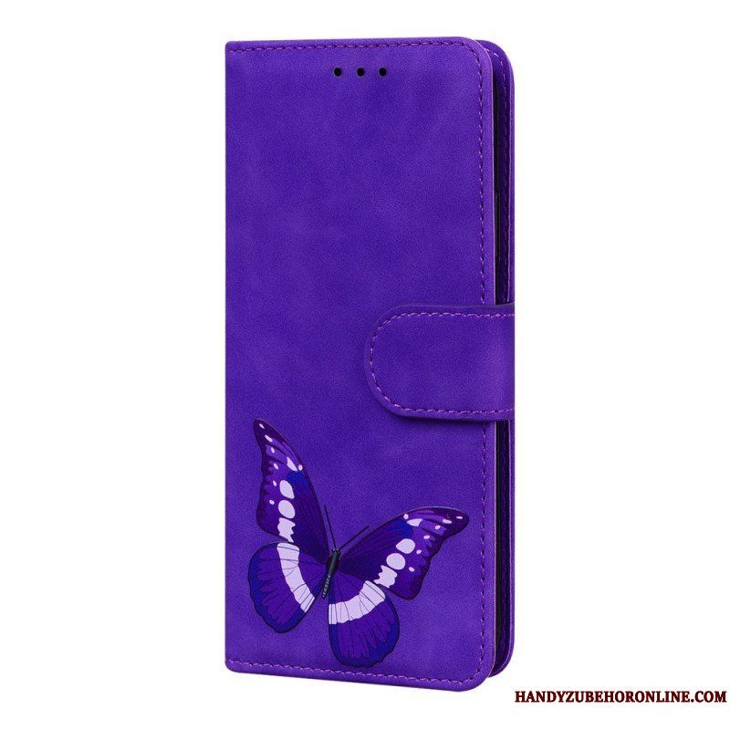 Fodral Xiaomi 12 Pro Skin-touch Butterfly