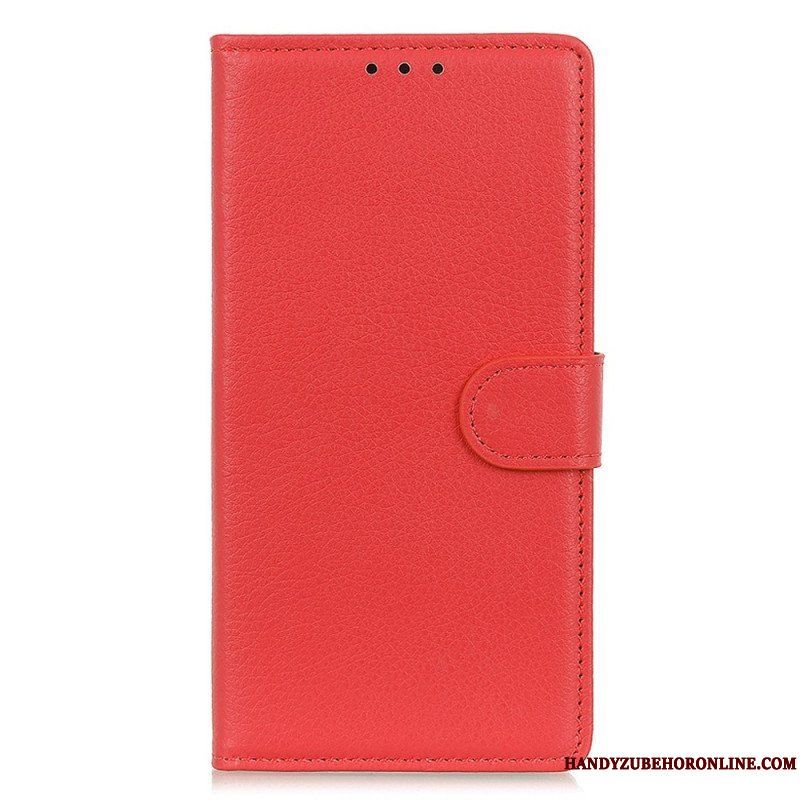 Fodral Xiaomi Redmi Note 12 4G Traditionellt Konstläder