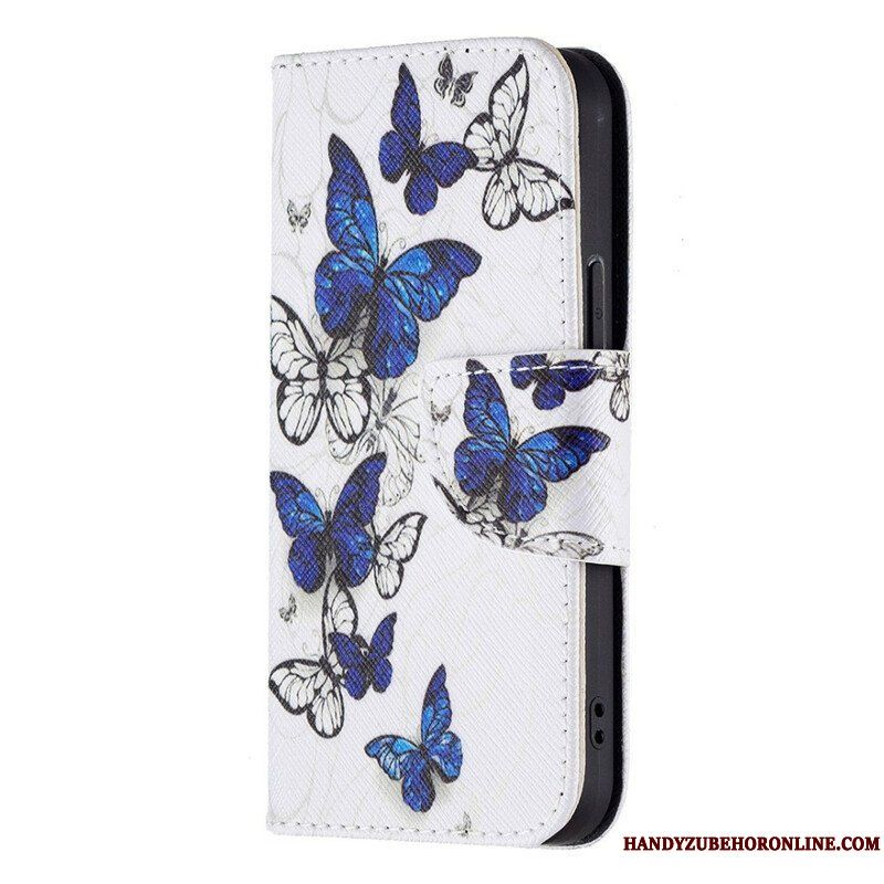 Fodral iPhone 13 Mini Underbara Fjärilar