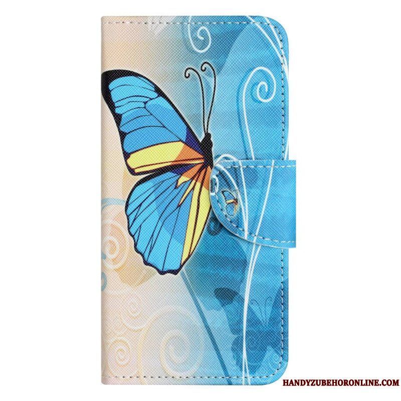 Fodral iPhone 14 Plus Vackra Fjärilar