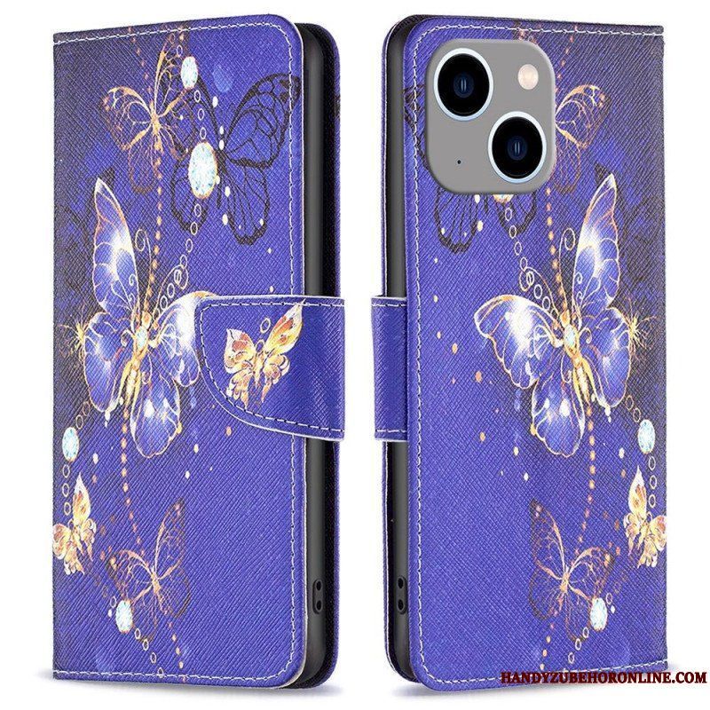 Fodral iPhone 14 Plus Världens Fjärilar