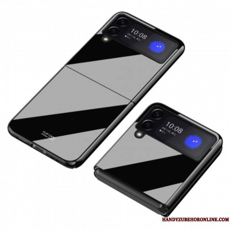 Folio-fodral Mobilskal Samsung Galaxy Z Flip 3 5G Läderfodral Designa Mer