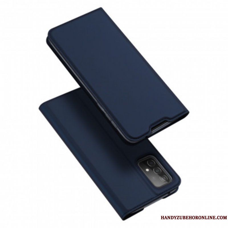 Folio-fodral Samsung Galaxy A52 4G / A52 5G / A52s 5G Läderfodral Skin Pro Dux Ducis