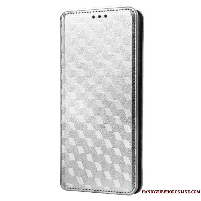 Folio-fodral Samsung Galaxy S23 5G Läderfodral 3d-mönster