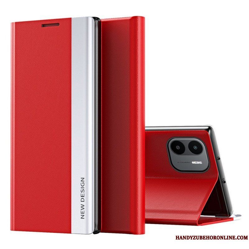 Folio-fodral Xiaomi Redmi A1 Läderfodral Ny Design