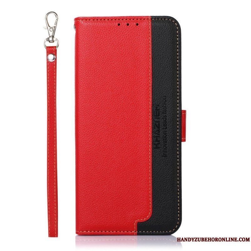 Folio-fodral Xiaomi Redmi Note 11 Pro / 11 Pro 5G Lychee Style Rfid Khazneh
