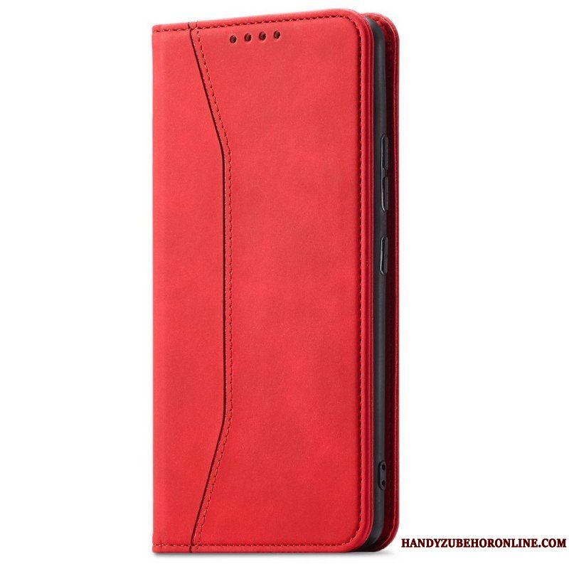 Folio-fodral Xiaomi Redmi Note 11 Pro Plus 5G Läderfodral Sömnad