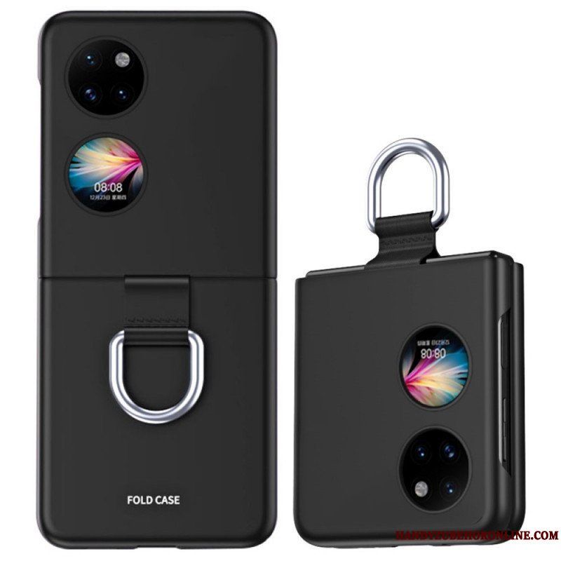 Mobilskal Huawei P50 Pocket Skin-touch Med Ring