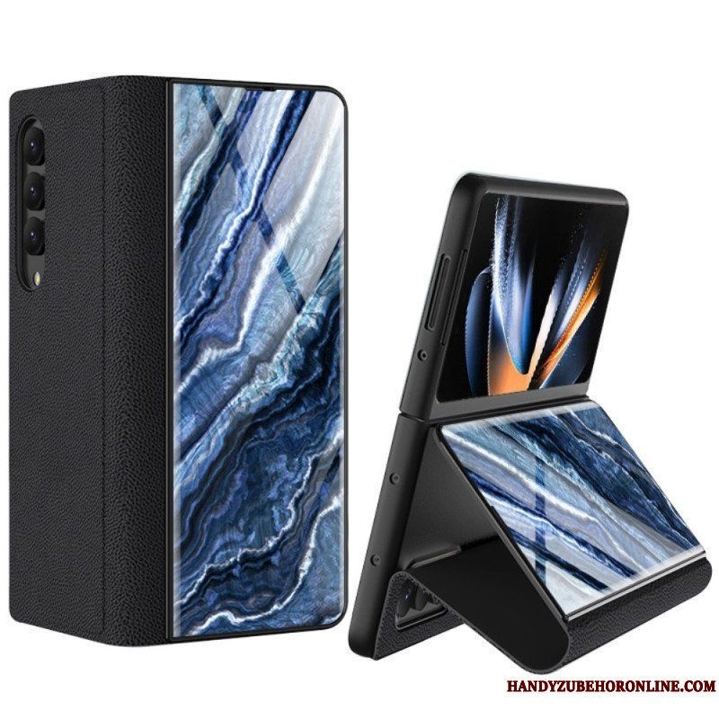 Mobilskal Samsung Galaxy Z Fold 4 Gkk Marble Waves