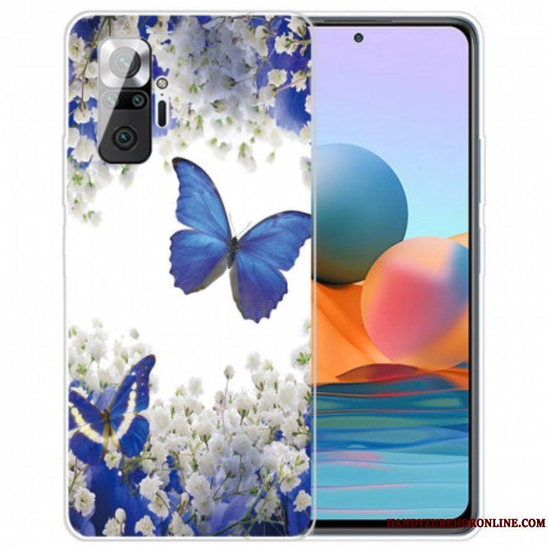Mobilskal Xiaomi Redmi Note 10 Pro Flykt Av Fjärilar