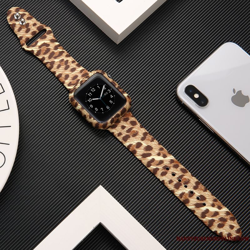 Skal Apple Watch Series 1 Kreativa Trend Tryck, Fodral Apple Watch Series 1 Påsar Rosa