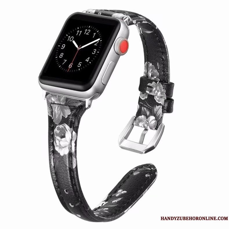 Skal Apple Watch Series 1 Läder Bra Rosa, Fodral Apple Watch Series 1