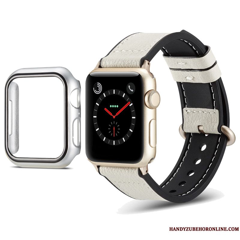 Skal Apple Watch Series 1 Mjuk Färg Spänne, Fodral Apple Watch Series 1 Skydd Svart