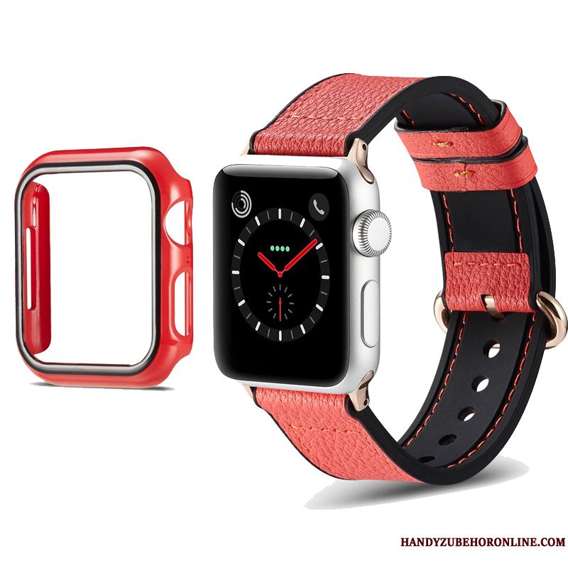 Skal Apple Watch Series 1 Mjuk Färg Spänne, Fodral Apple Watch Series 1 Skydd Svart