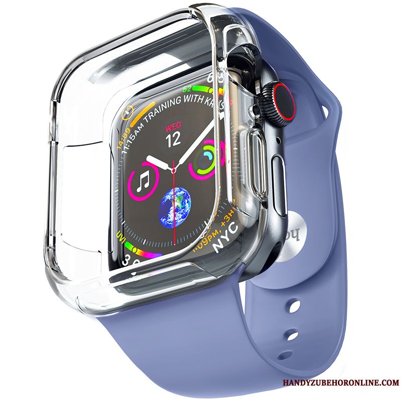 Skal Apple Watch Series 1 Påsar Plating Grå, Fodral Apple Watch Series 1 Silikon Tillbehör Trend