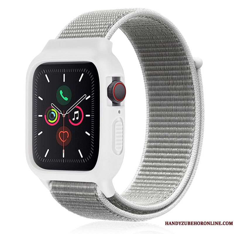Skal Apple Watch Series 2 Silikon Svart Nylon, Fodral Apple Watch Series 2 Sport Ny