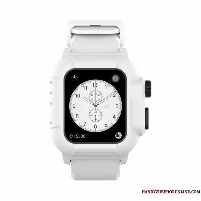 Skal Apple Watch Series 3 Skydd Löpning Trend, Fodral Apple Watch Series 3 Impermeabel Svart