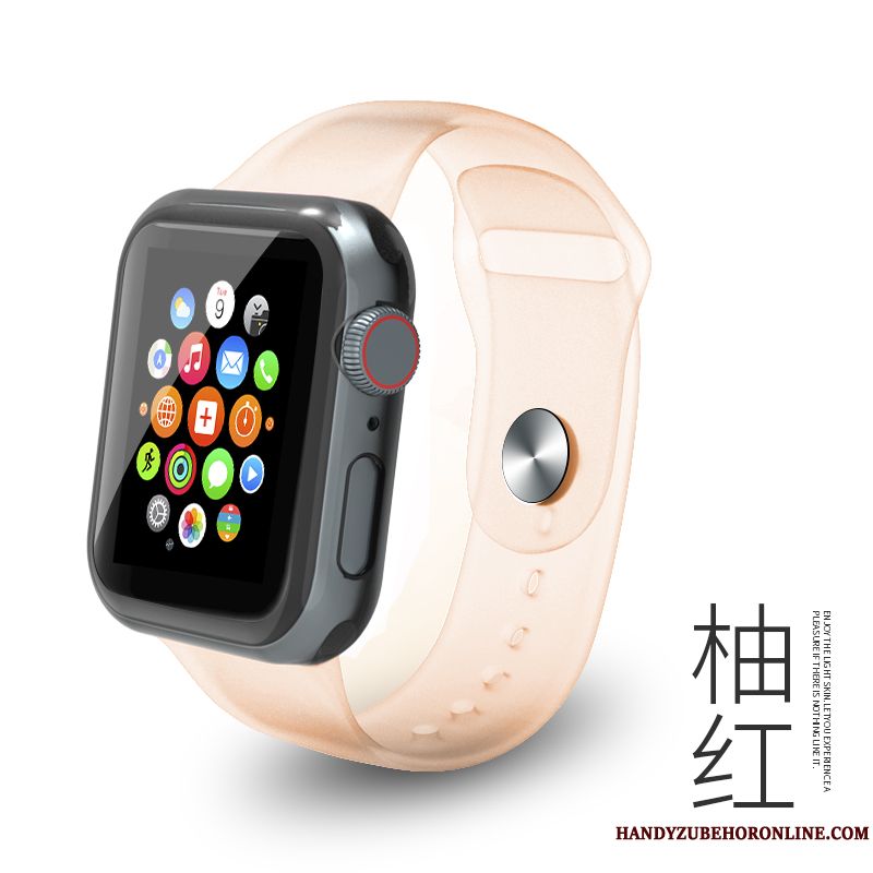 Skal Apple Watch Series 5 Mode Blå Personlighet, Fodral Apple Watch Series 5 Silikon Trend Sport