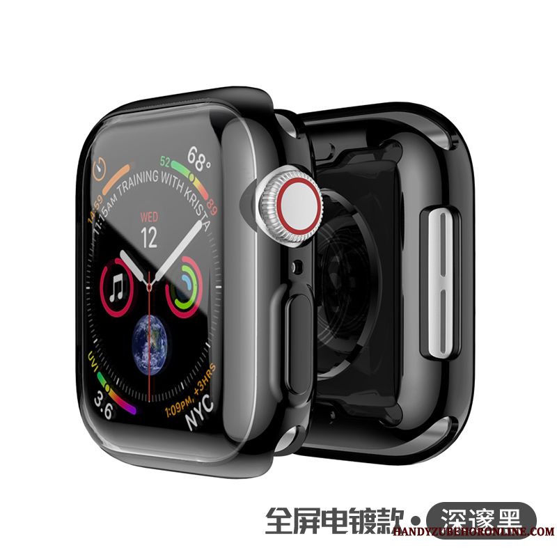 Skal Apple Watch Series 5 Skydd Slim Rosa, Fodral Apple Watch Series 5 Mjuk Plating