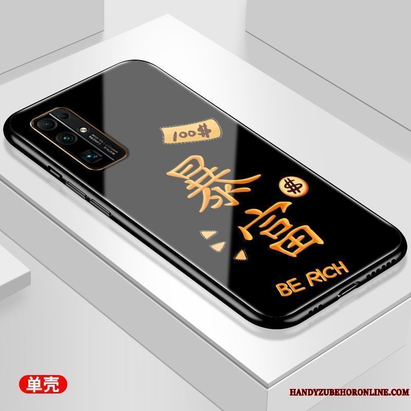 Skal Honor 30 Kreativa Kinesisk Stil Trend, Fodral Honor 30 Mode Telefon Svart