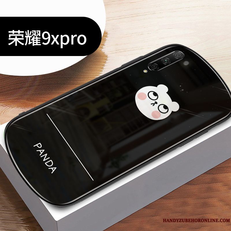 Skal Honor 9x Pro Silikon Personlighet Glas, Fodral Honor 9x Pro Påsar Vittelefon