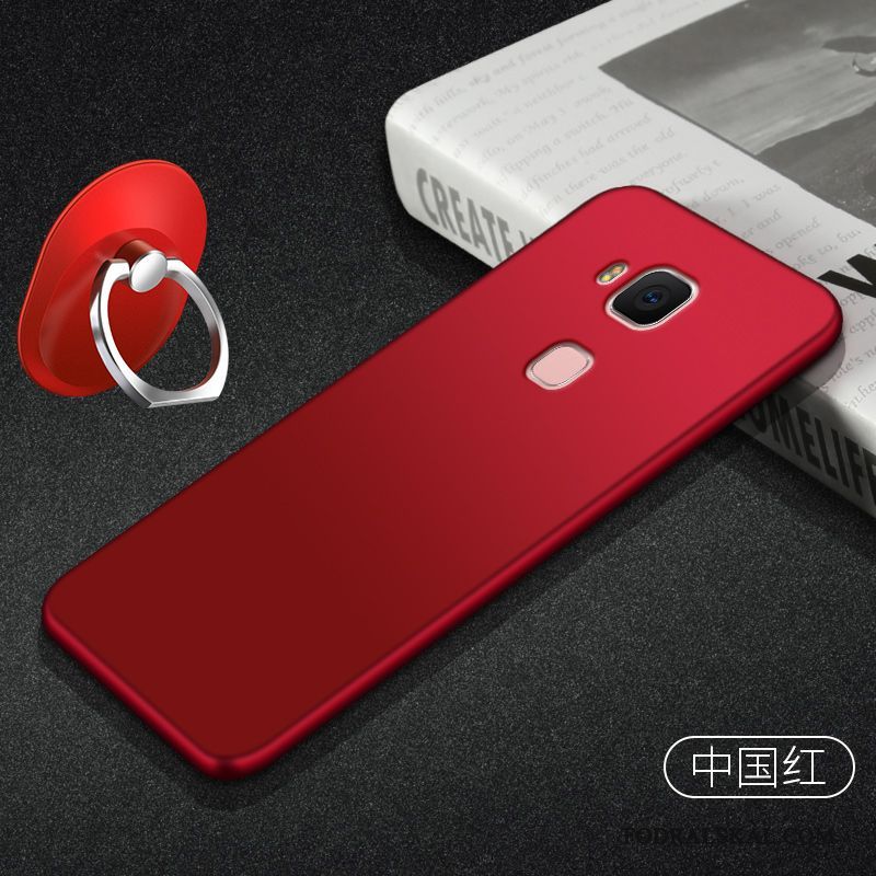 Skal Huawei G7 Plus Mjuk Fallskydd Slim, Fodral Huawei G7 Plus Skydd Röd Trend