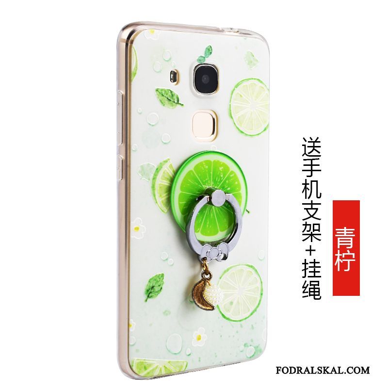 Skal Huawei G7 Plus Påsar Ljustelefon, Fodral Huawei G7 Plus Skydd Frukt Grön
