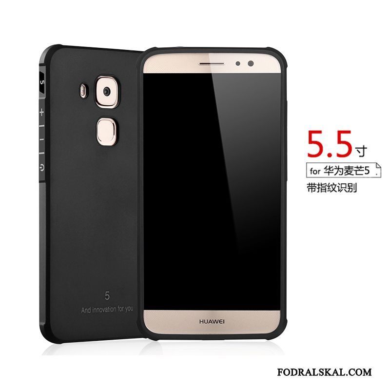 Skal Huawei G7 Plus Skydd Grå Ljus, Fodral Huawei G7 Plus Mjuk Fallskydd Nubuck