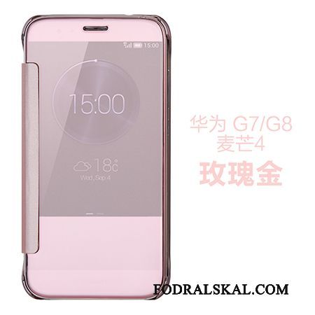 Skal Huawei G7 Plus Täcka Spegel Kinesisk Drake, Fodral Huawei G7 Plus Färg Telefon