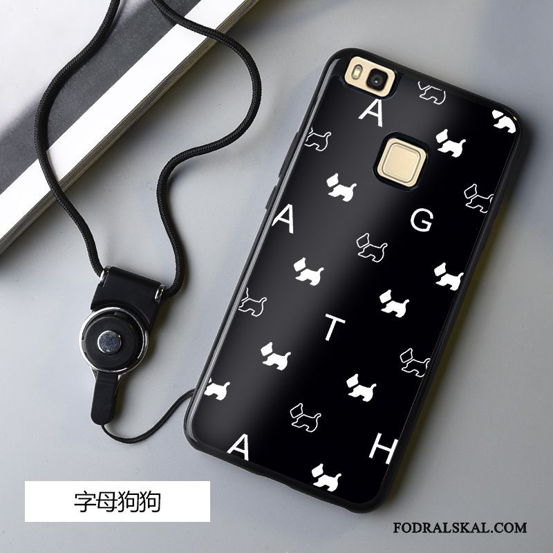 Skal Huawei G9 Lite Mjuk Ungdom Personlighet, Fodral Huawei G9 Lite Silikon Telefon Svart