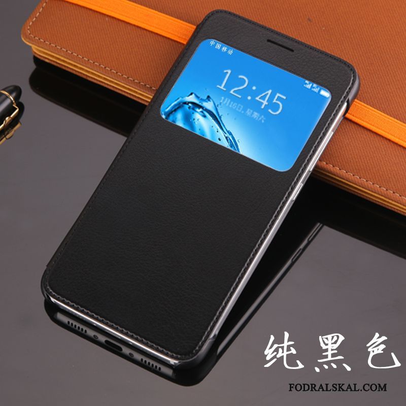 Skal Huawei G9 Plus Läderfodral Kinesisk Drake Fallskydd, Fodral Huawei G9 Plus Täcka Rosa Guldtelefon