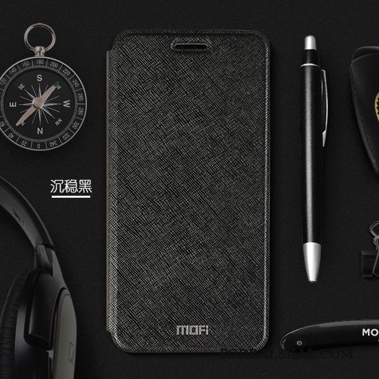 Skal Huawei G9 Plus Läderfodral Rosa Guld Fallskydd, Fodral Huawei G9 Plus Täcka Telefon