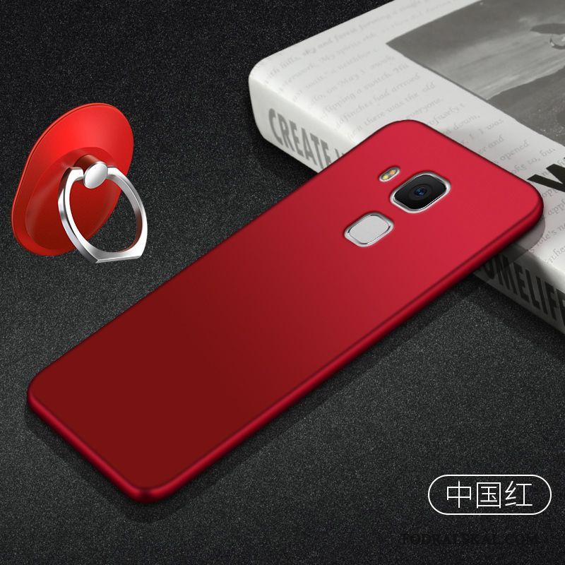 Skal Huawei G9 Plus Påsar Trend Nubuck, Fodral Huawei G9 Plus Silikon Telefon Röd