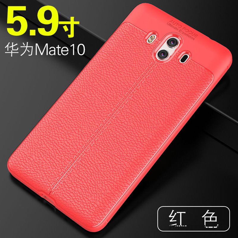 Skal Huawei Mate 10 Kreativa Fallskyddtelefon, Fodral Huawei Mate 10 Skydd Svart Ny