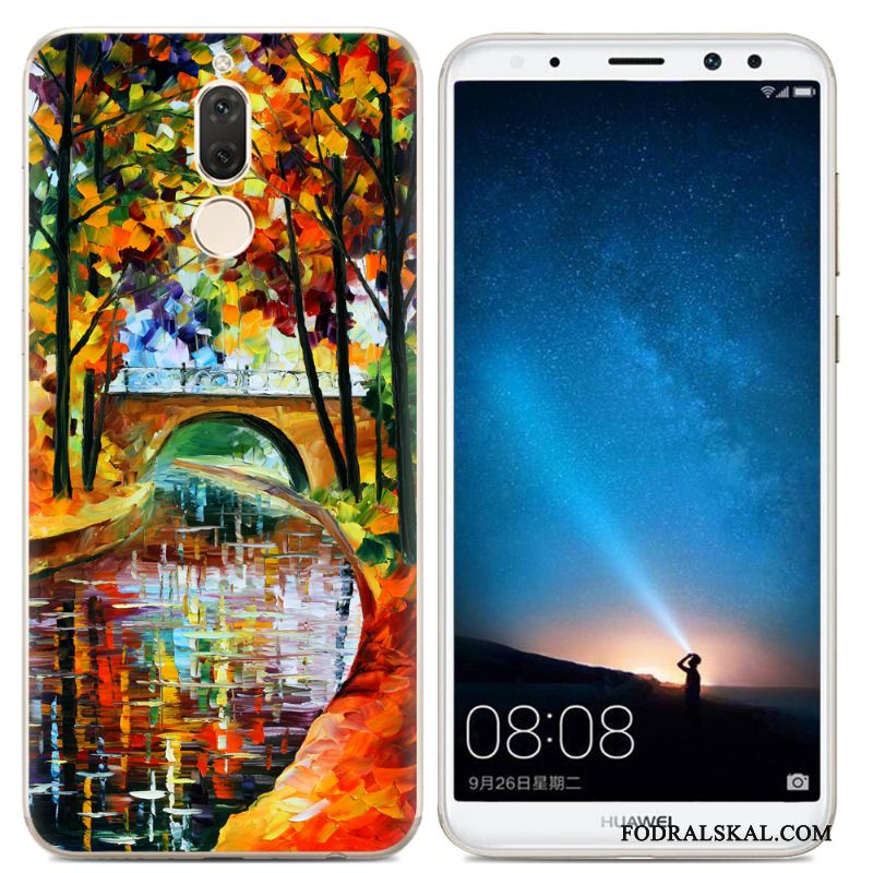 Skal Huawei Mate 10 Lite Färg Trendtelefon, Fodral Huawei Mate 10 Lite Mjuk Transparent