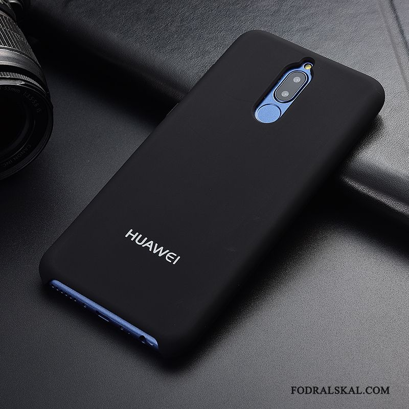 Skal Huawei Mate 10 Lite Mjuk Trendtelefon, Fodral Huawei Mate 10 Lite Skydd Mörkblå Nubuck