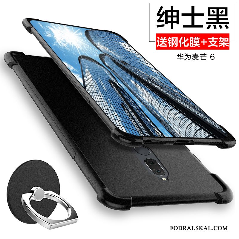 Skal Huawei Mate 10 Lite Silikon Silver Pratkvarn, Fodral Huawei Mate 10 Lite Påsar Telefon Fallskydd