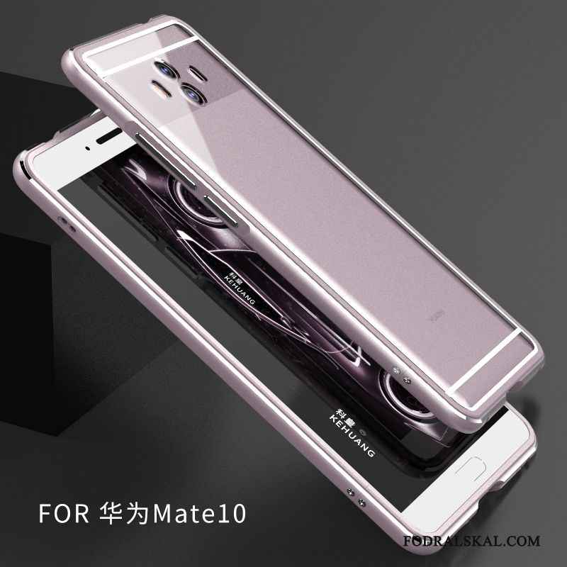 Skal Huawei Mate 10 Metall Enkel Transparent, Fodral Huawei Mate 10 Påsar Frametelefon