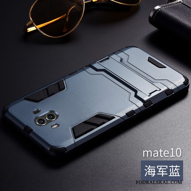 Skal Huawei Mate 10 Metall Trend Röd, Fodral Huawei Mate 10 Legeringtelefon
