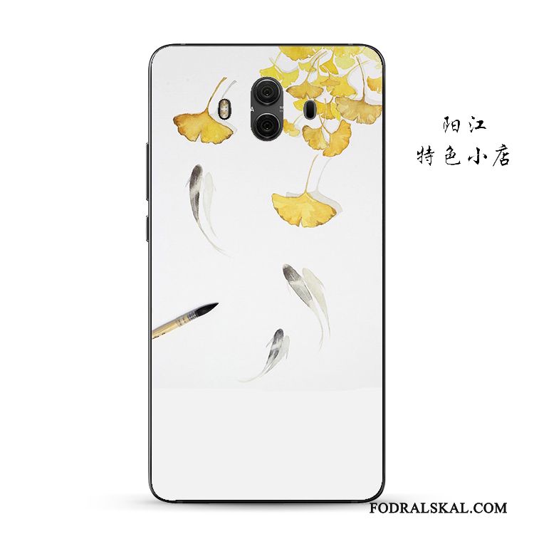 Skal Huawei Mate 10 Mjuk Guld Grön, Fodral Huawei Mate 10 Skydd Kinesisk Stiltelefon