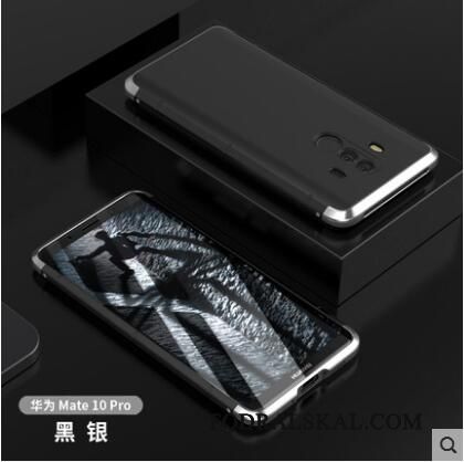 Skal Huawei Mate 10 Pro Kreativa Blå Personlighet, Fodral Huawei Mate 10 Pro Metall Slimtelefon