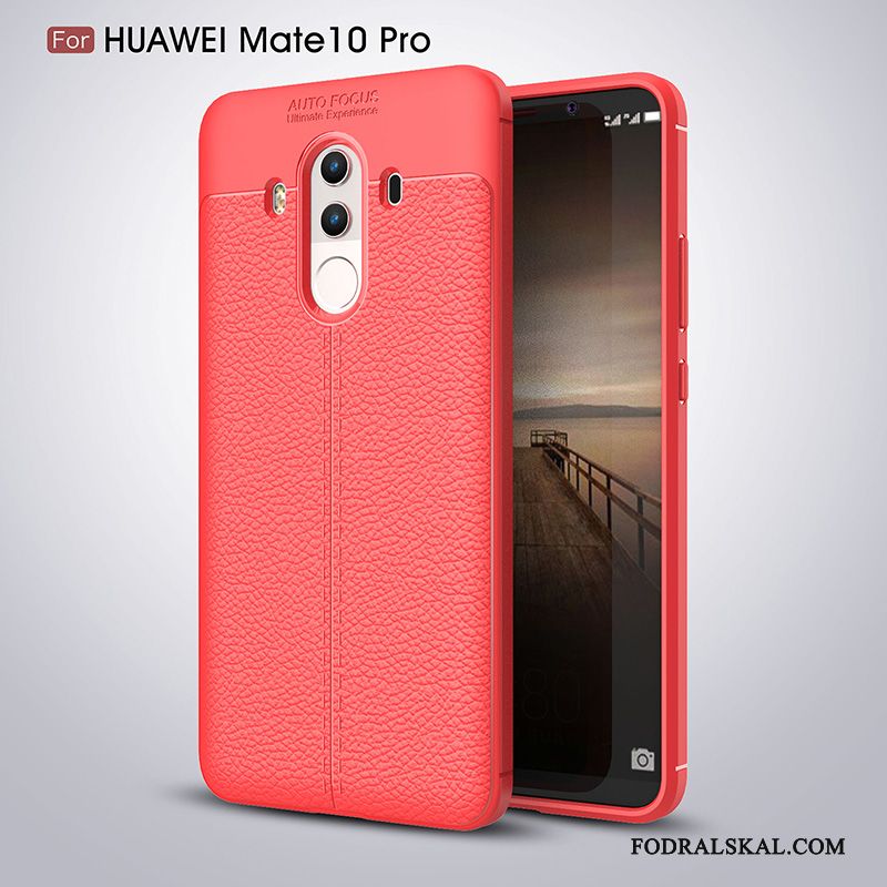 Skal Huawei Mate 10 Pro Kreativa Fallskyddtelefon, Fodral Huawei Mate 10 Pro Påsar Personlighet Mörkblå