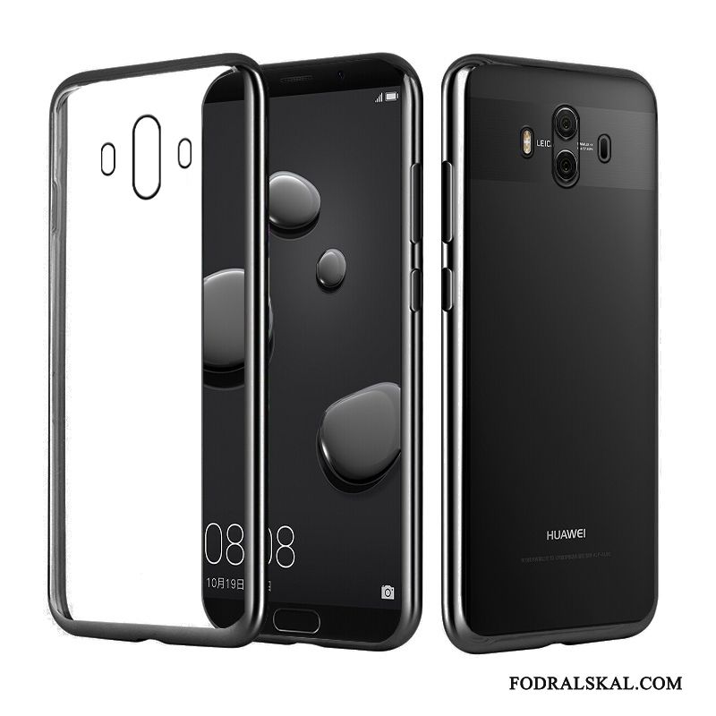 Skal Huawei Mate 10 Pro Lyxiga Telefon Elegant, Fodral Huawei Mate 10 Pro Silikon Plating Guld