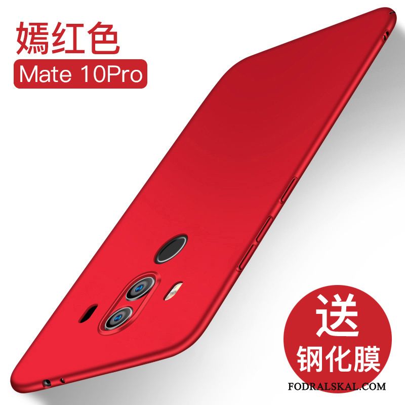 Skal Huawei Mate 10 Pro Påsar Fallskydd Slim, Fodral Huawei Mate 10 Pro Silikon Nubucktelefon