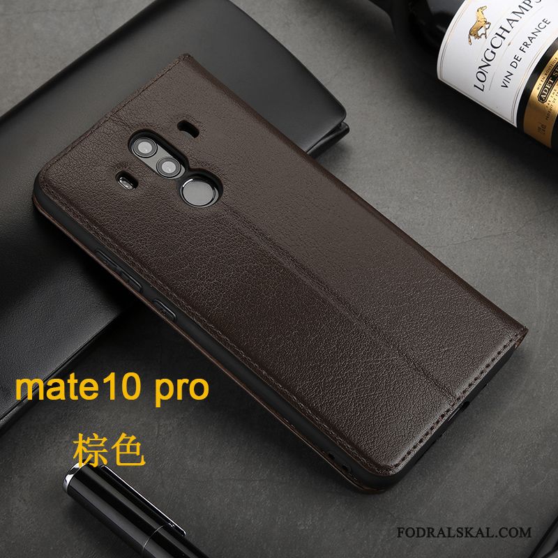 Skal Huawei Mate 10 Pro Påsar Svarttelefon, Fodral Huawei Mate 10 Pro Täcka Fallskydd Business