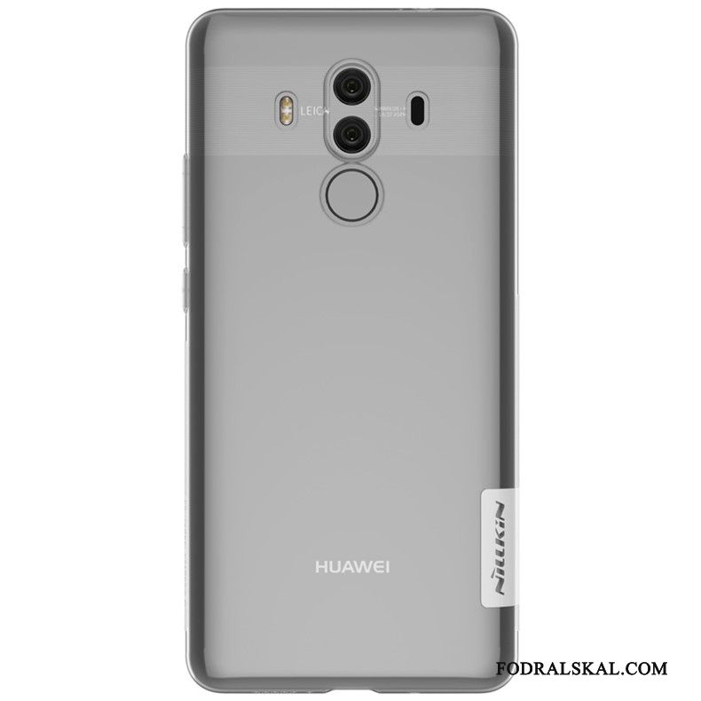 Skal Huawei Mate 10 Pro Påsar Telefon Transparent, Fodral Huawei Mate 10 Pro Silikon Guld