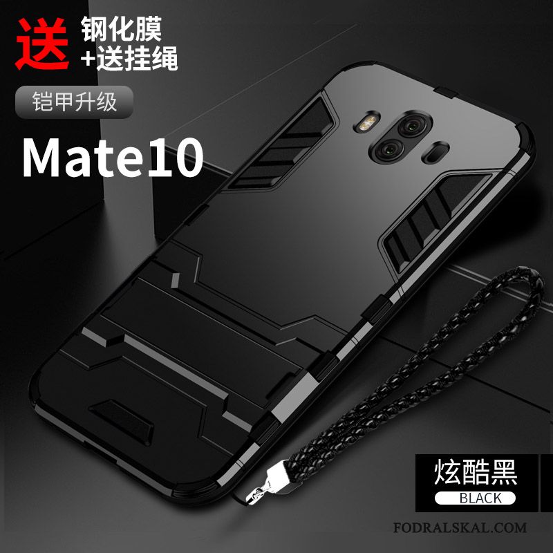 Skal Huawei Mate 10 Påsar Fallskydd Personlighet, Fodral Huawei Mate 10 Kreativa Telefon Svart