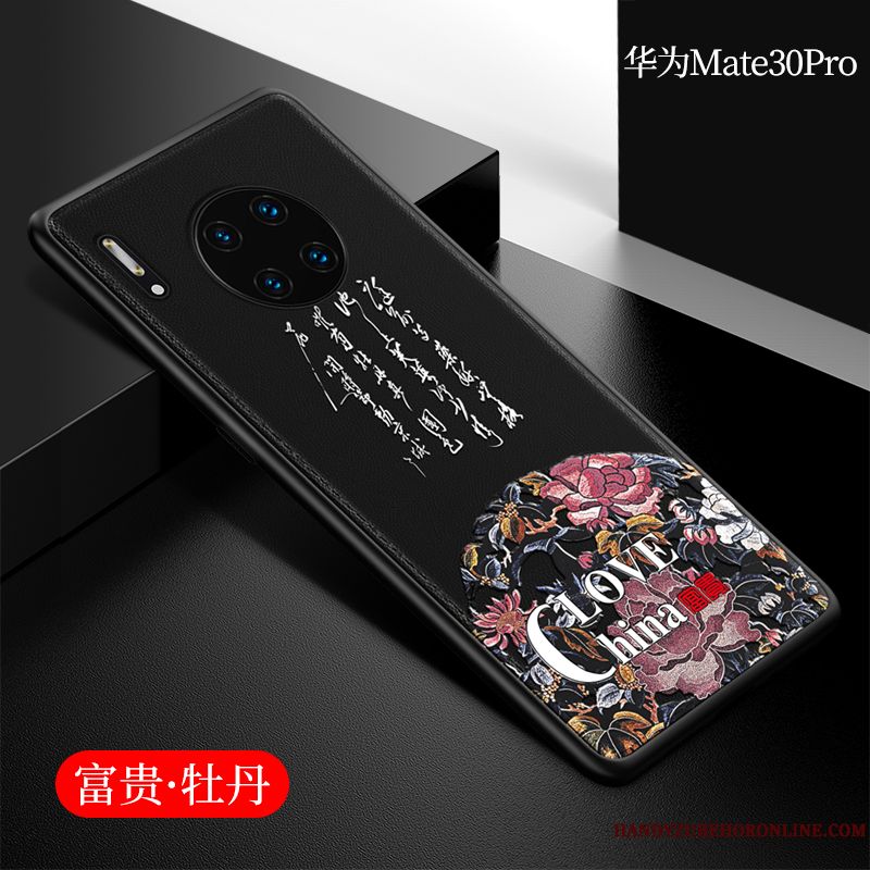 Skal Huawei Mate 30 Pro Påsar Net Red Par, Fodral Huawei Mate 30 Pro Skydd Kinesisk Stil Personlighet