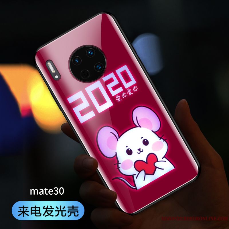 Skal Huawei Mate 30 Påsar Ny Net Red, Fodral Huawei Mate 30 Kreativa Råtta Personlighet